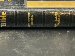 Holy Bible KJV Special Award Student’s Red Letter World Bible Dictionary