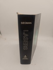 Lasers by Anthony Siegman University Books 1986 HC DJ 1st Ed 1st Prt VG Cond A4