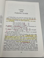 A Parsing Guide To The Greek New Testament Nathan E. Han Herald Press Hardcover
