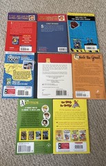 BOYS Lot Of 8 Books ~ 5-10 Years Old – Grades 1-5 Classroom Library Homeschool