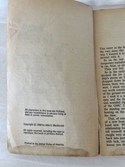 Pale Gray For Guilt #9 Gold Medal, T2136 John D. MacDonald