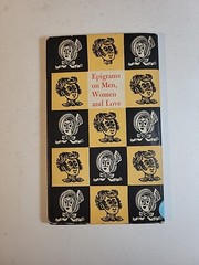 Honore de Balzac EPIGRAMS ON MEN, WOMEN, AND LOVE Peter Pauper Press 1959 HC/DJ