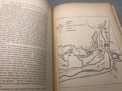 Smithsonian 5th Annual Ethnology 1883-1884 Burial Mounds, Cherokee Nation Maps