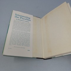 Interpreting the Parables: 1960 Westminster Press Hardcover Archibald M. Hunter