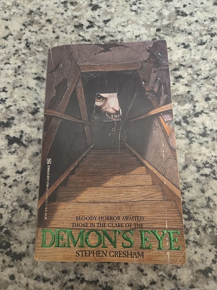 Demon’s Eye By Stephen Gresham 1989 Horror Great Condition. See Pics.