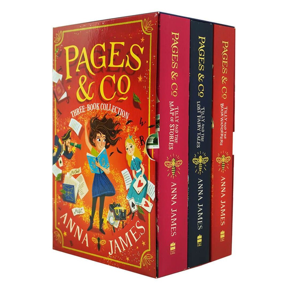 Pages & Co Series by Anna James 3 Books Collection Box Set – Age 9-14 -Paperback