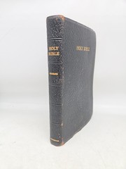 [WATER DMG] Cambridge Holy Bible Concordance Morocco Leather Lined India Paper