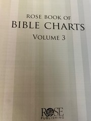 Rose Book Of Bible Chart Lot of 3 Books Maps & Time Lines, Volumes 2 & 3 VG+