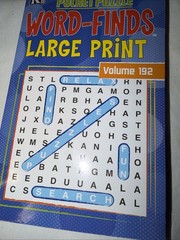 KAPPA Word-Find Pocket Puzzle Volume 192 Pages 130 W/ 58 Puzzles Large Print NEW