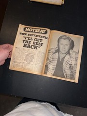 Inside Wrestling Magazine November 1980 Dusty Rhodes Cover NWA WWF Mid South