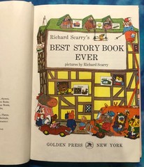 Richard Scarry’s Best Story Book Ever 1968 Golden Press Vintage Children’s Book