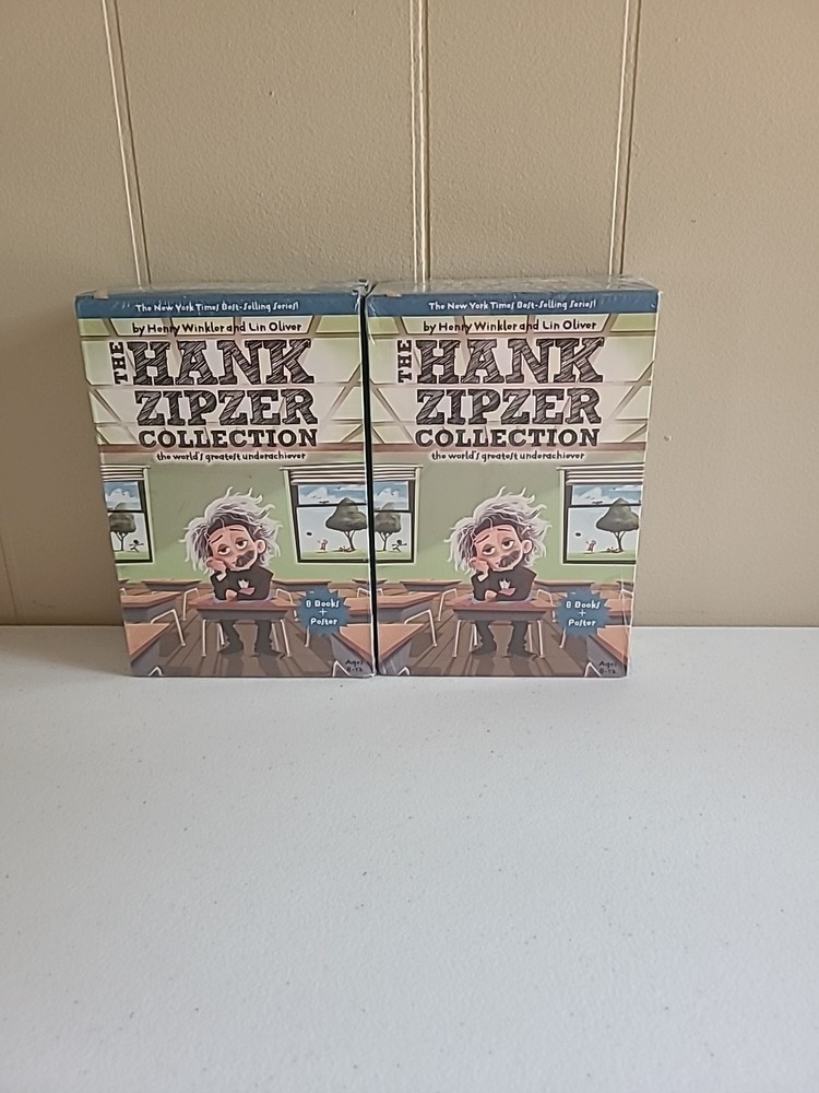 The Hank Zipper Collection (Books 1-8) 2 Box Sets, Brand New**
