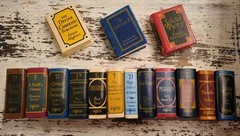 Del Prado Miniature Books Classics Library Your Choice Of Titles Leather Mini