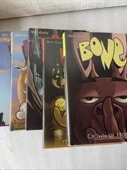 Bone JEFF SMITH LOT OF 7 Vol 1, 456789 1999 Cartoon Books