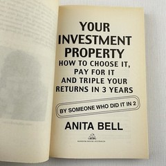 Your Investment Property Anita Bell Paperback Book Property Investing Finance