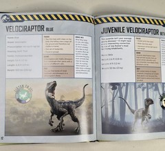 Scholastic Jurassic World Dinosaur Trainer HandBook Rare WORKS MAKES SOUNDS ROAR