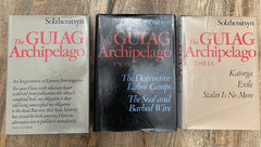 The Gulag Archipelago Complete 3 Vol Set 1st Edition Harper & Row Solzhenitsyn