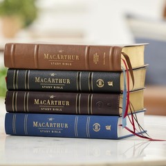 LSB MacArthur Study Bible 2nd Edition – Black Genuine Leather, Thumb Indexed