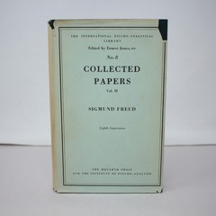 Collected Papers Sigmund Freud Hogarth Press London Vol. 2, 3, 4, 5 1953