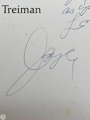 Vintage Joyce Wahl Treiman Hand Signed Art Book with Exhibition Catalogues
