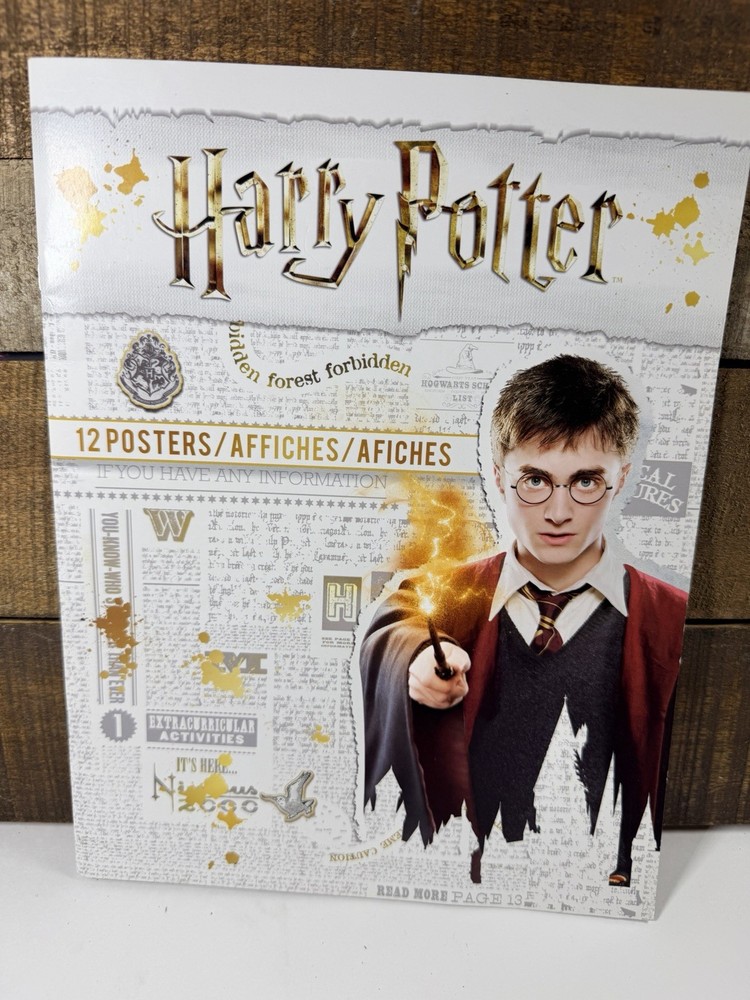 Harry Potter Poster Book 12 Color Posters 8.5″ X 11″