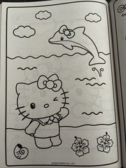 Fun Hello Kitty Coloring & Activity Book Puzzles Games & Coloring Pages Sanrio