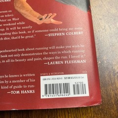 Incomplete Book of Running by Peter Sagal (2018, Hardcover)