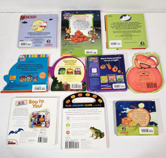 Kids Halloween Board Books Lot of 10 Baby Toddler Preschool Library Fall Spooky