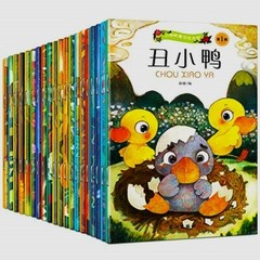 Bilingual Classic Fairy Tale Bedtime Story 20Set Eng.&Chinese Pinyin/中英双语小脚鸭绘本20