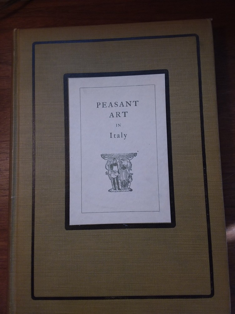 Peasant Art in Italy ed. Charles Holme – Rare 1st Edition 1913 Collectable