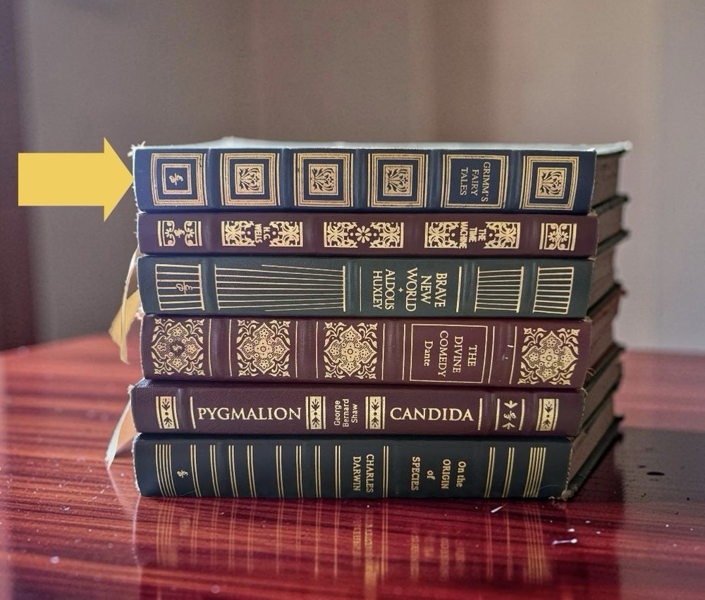 Grimm’s Fairy Tales Easton Press Leather Bound Hardcover Collector’s Edition