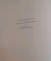 Antique 1921 Mackey’s Revised History of Freemasonry ~ Volume 5 Clegg Very Good