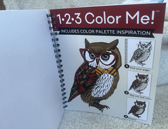 1-2-3 Color Me! – 3 books in 1: Relax, Col- spiral-bound, Seasons, 9781680225273