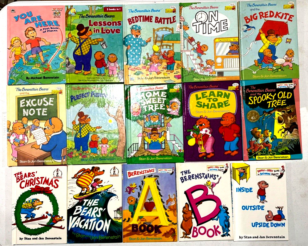 Lot 15 BEGINNER BOOKS & BRIGHT & EARLY BERENSTAIN BEARS Spooky Old Tree BB2