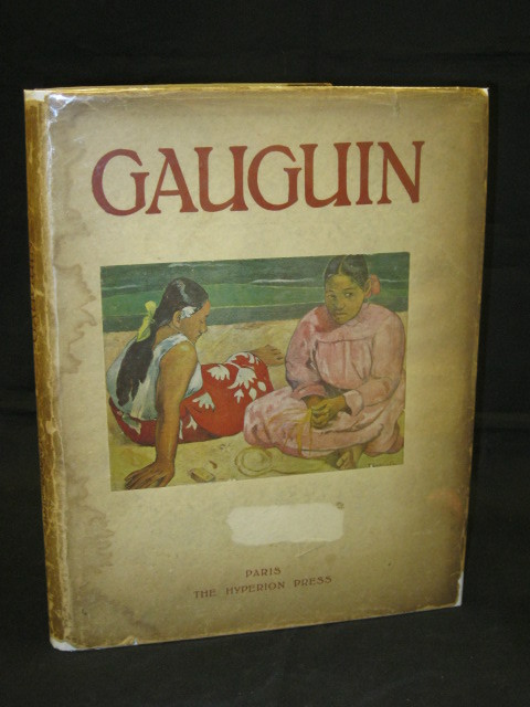 John Rewald – GAUGUIN – 1938 Hyperion Press 1stEd HC/DJ