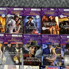 Harlequin Romance Book Lot Of 32 Paperback Suspense Multiple Series