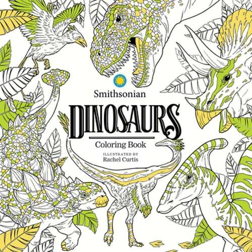 Dinosaurs: A Smithsonian Coloring Book by Smithsonian Institution: Used