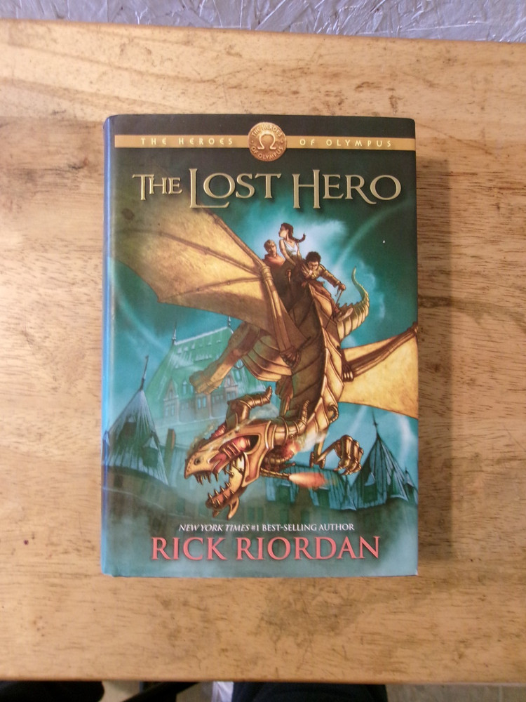 The Heroes of Olympus: The Lost Hero Book One by Riordan, Rick HC/DJ 1st Edition