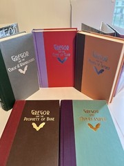 Lot 5 Gregor the Overlander The Underland Chronicles 1-5 Suzanne Collins HC