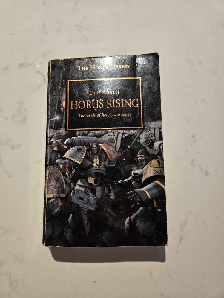 The Horus Heresy Horus Rising Book Novel PB Warhammer 40K 40000