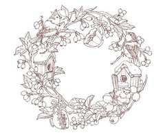 (ダウンロード特典付)こだわり塗り絵シリーズ 季節のリース Seasonal Wreaths of plants (Paperback) (UK IMPORT)
