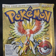 Pokemon Gold and Silver Strategy Guide Brady Games 2000 Holographic Cover