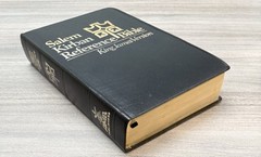 UNMARKED Salem Kirban Reference Bible KJV Bonded LEATHER King James Version AMG