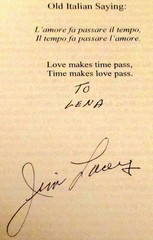 2004 La Scrittore:The Lady Who Writes The Letters by Jim Lacy SIGNED TPB 382/750