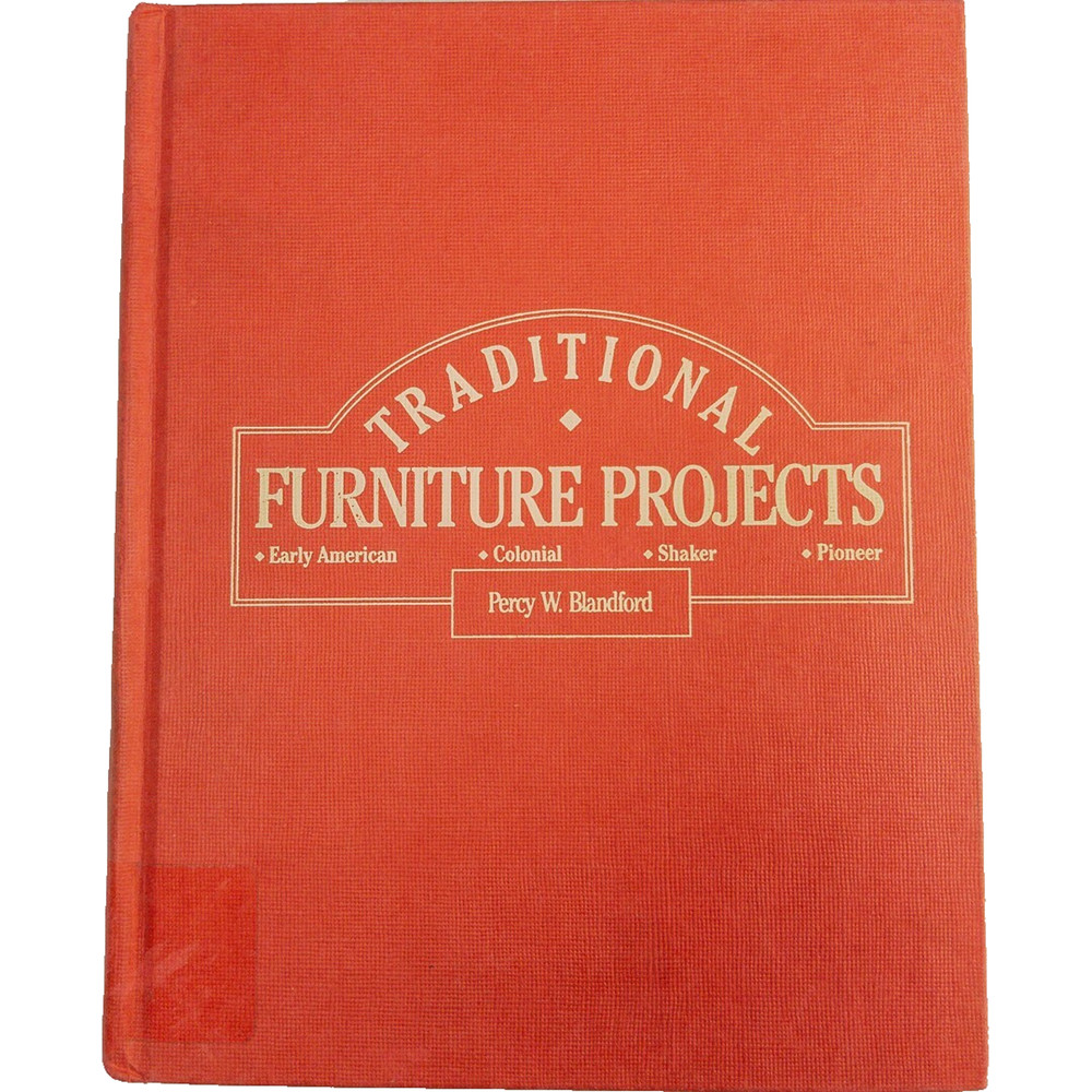 Traditional Furniture Projects By Percy W. Blandford TAB Books – VTG 1991 HC