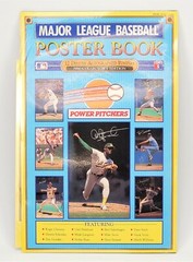 MLB ALL-STAR MASKS AND POSTER BOOKS – 8 BOOKS! – FULL SET! – NEW IN WRAP!