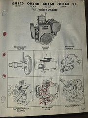 TECUMSEH HIGHLIGHTS MAGAZINE BOOKLET 1980-1982 AS SHOWN A BIT ROUGH