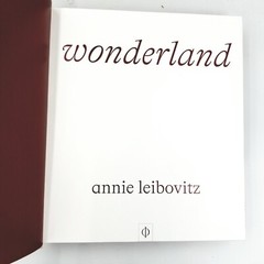 Wonderland by Annie Leibovitz -2021 Edition with publisher’s insert