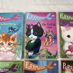 Purrmaids Books 1,2,3,4,5,8 Kitten Stories Ages 6-9