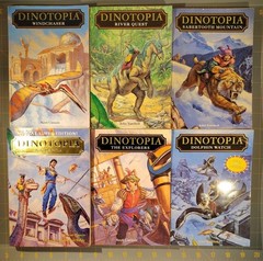 Dinotopia Books – Lot of 6 Paperbacks, Random House Fiction 1990s